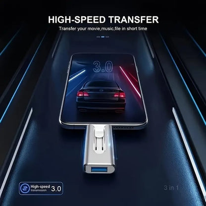 DataSwift – 4-in-1 USB Stick 256GB | 50% KORTING