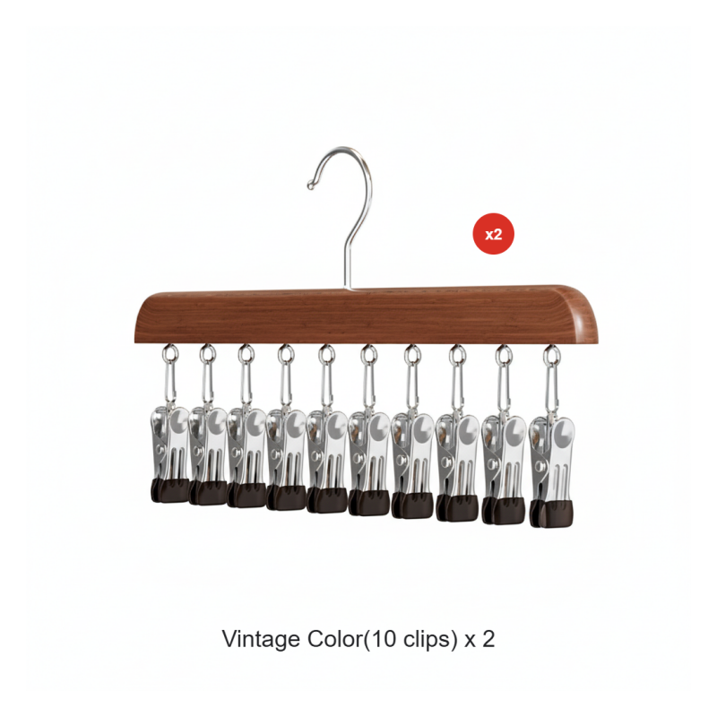 ClosetMagic – Houten Multi Hanger | 1+1 GRATIS