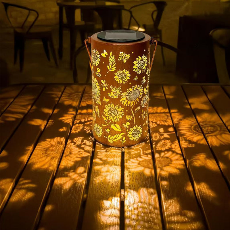 GlowFlora — Solar Tuin Lantaarn | 2+1 GRATIS