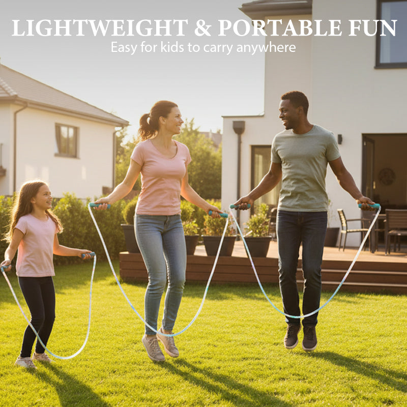 LumaLeap LED Springtouw – Ontsteek Vreugdevolle, Zelfverzekerde Fitness