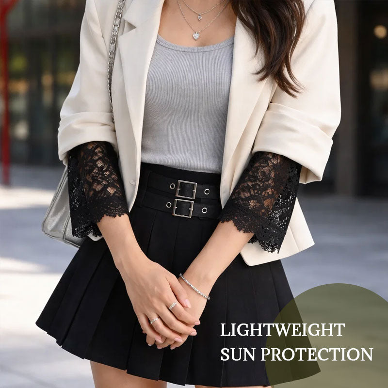 Grace — Fluisterzachte kanten armhoezen met zonbescherming | Koop 1, krijg 1 gratis