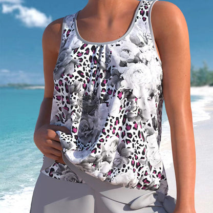 Sophia — Geprinte Tankini voor Comfort en Stijl de Hele Dag Door