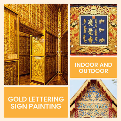 GoldLuxe — Metallic Leaf Verf met GRATIS kwast | 50% KORTING