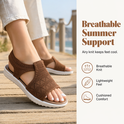 Luca — Ademend Sandalen met Brede Pasvorm en Wolkencomfort