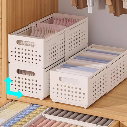 FlexiStack Organizer — Perfecte Ruimtevrijheid