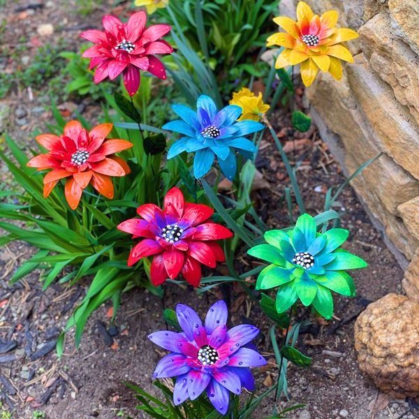 Tuindecoratie Metalen Bloemen