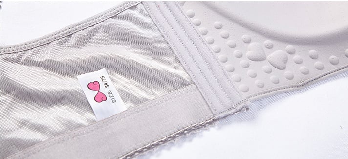 BloomBra™ beugelloze bh met rozenborduursel