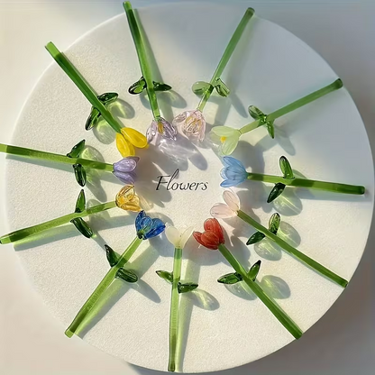 CrystalBloom — Glazen Bloemen Decor | 50% KORTING