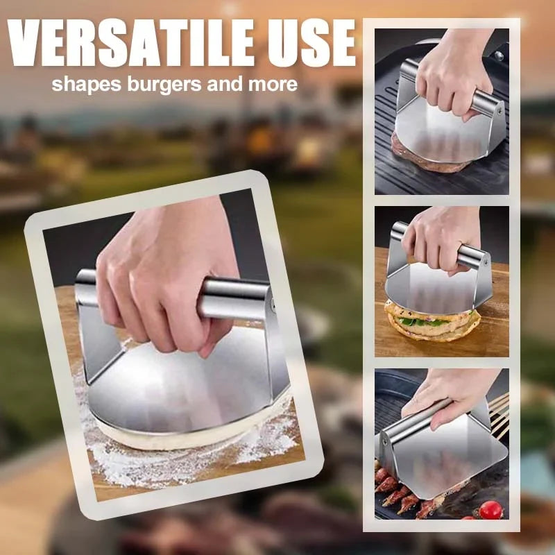RVS Burgerpers – Perfecte Hamburgers Elke Keer