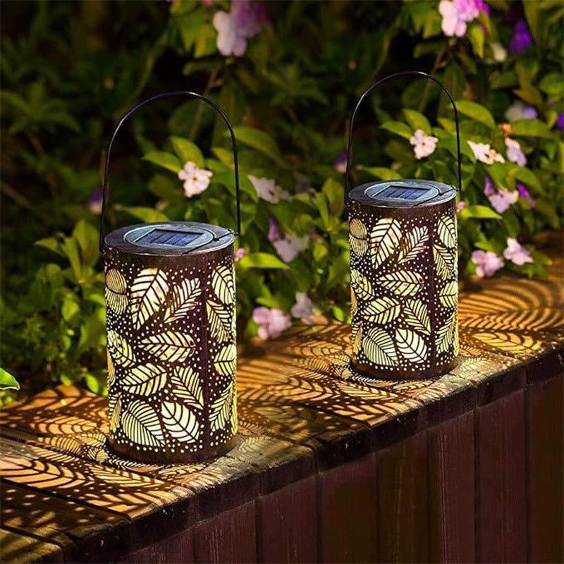 GlowFlora — Solar Tuin Lantaarn | 2+1 GRATIS