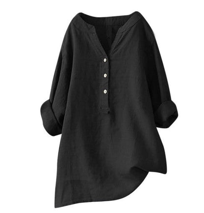Heidi – Dames Casual Jurk met V-hals en Verstelbare Mouwen