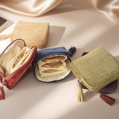 Lena – Compact Sieraden Organizer voor Onderweg met Fluwelen Voering