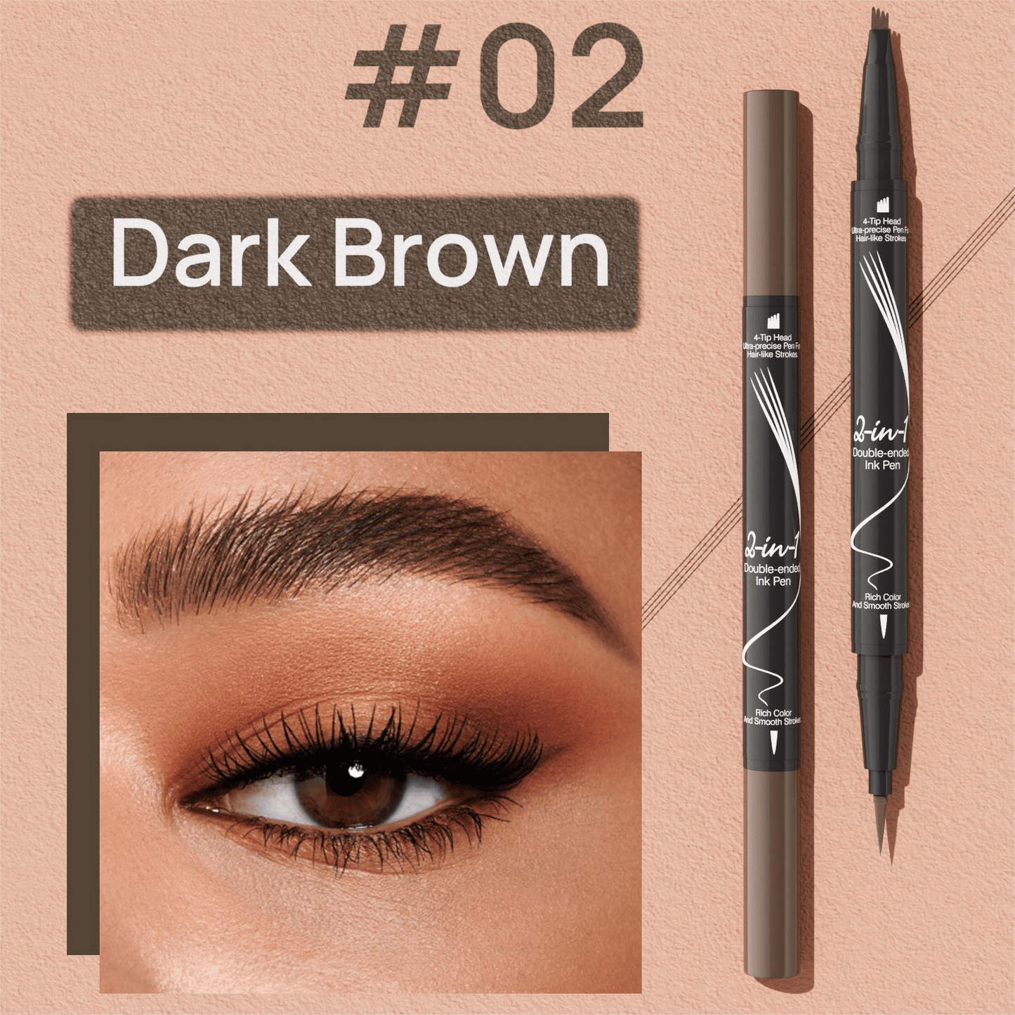 BrowMaster - Microblading wenkbrauwpotlood | 1+1 GRATIS