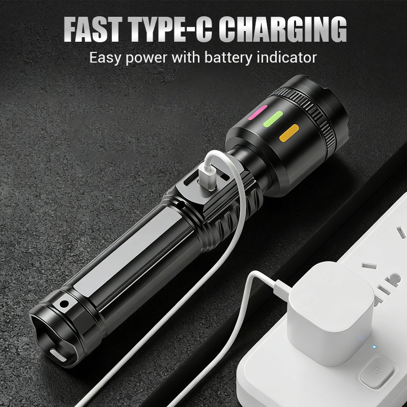LumaCore-X1 — Tactische Power Zaklamp | 1+1 GRATIS