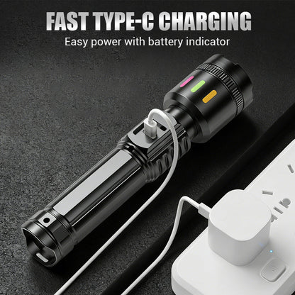 LumaCore-X1 — Tactische Power Zaklamp | 1+1 GRATIS