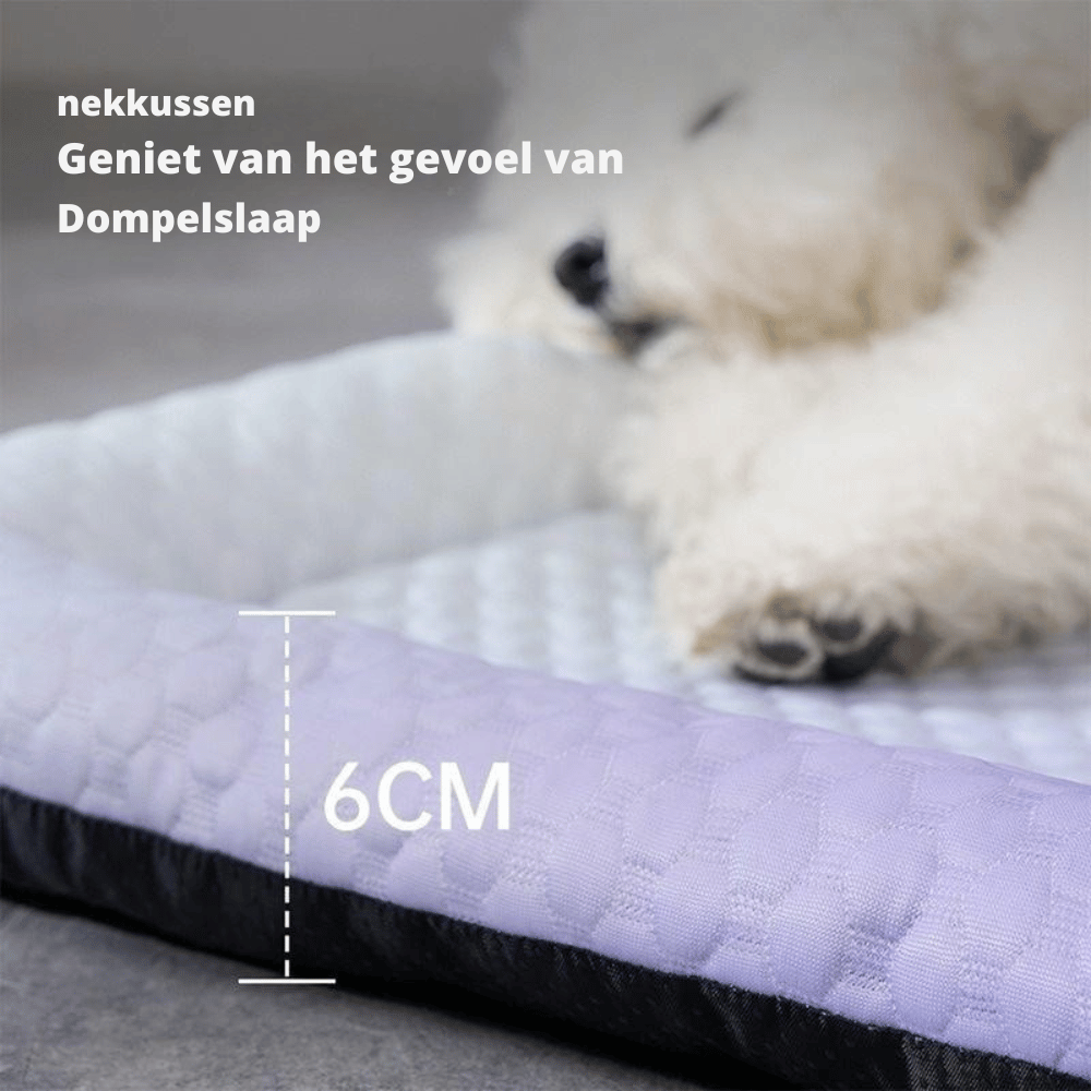 CoolPaw — IJs-Zijden Koelmat voor Huisdieren | 50% KORTING