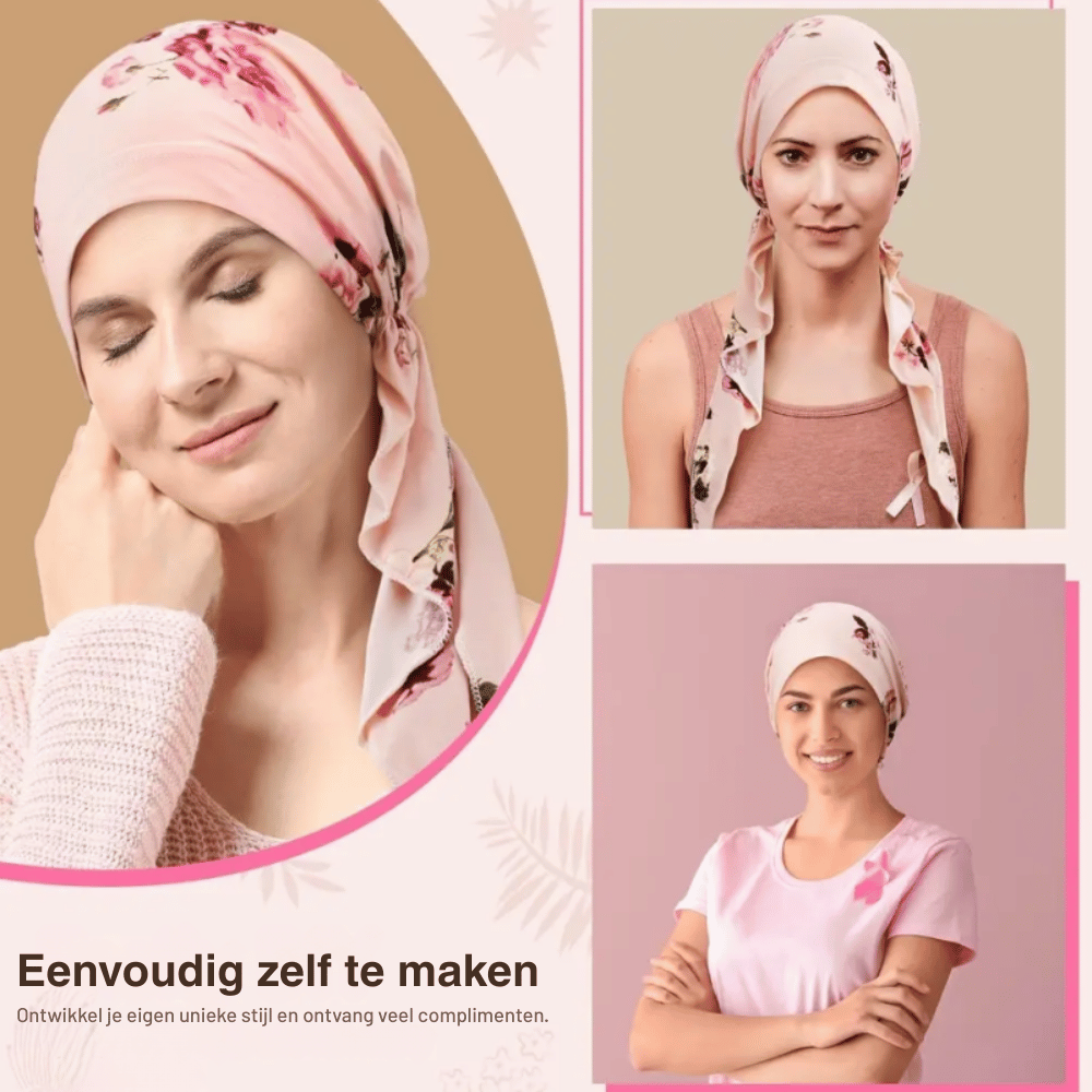 Ava — Bloemen Voorgebonden Hoofdband | 50% KORTING