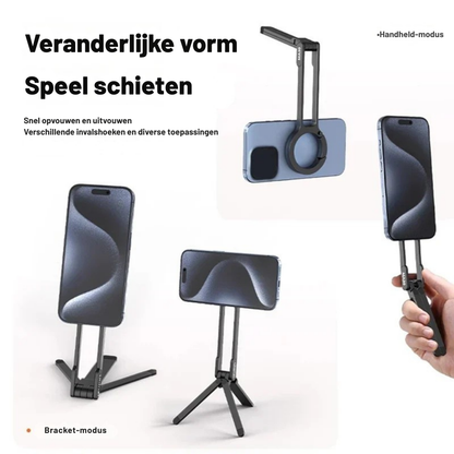 PhoneGuard – Telefoonstatief voor Reizen & Livestreams | 50% KORTING