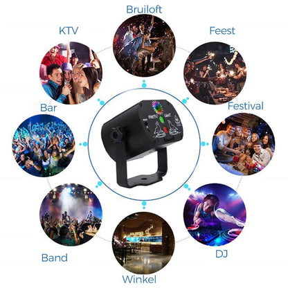 LED-podium laserlicht