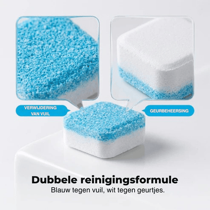WasherRefresh 12 stuks — Wasmachine Reinigingstabletten | 1+2  doosGRATIS