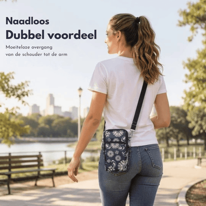 FloralPocket — Stijlvolle Mini Telefoontas | 50% KORTING