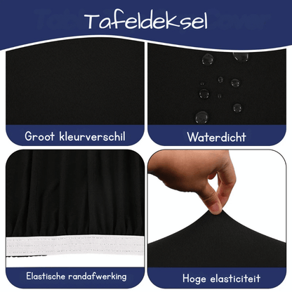 LuxiCover — Stretch-Tafelkleed | 1+1 GRATIS
