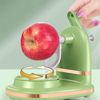 Hand-cranked Apple Peeler