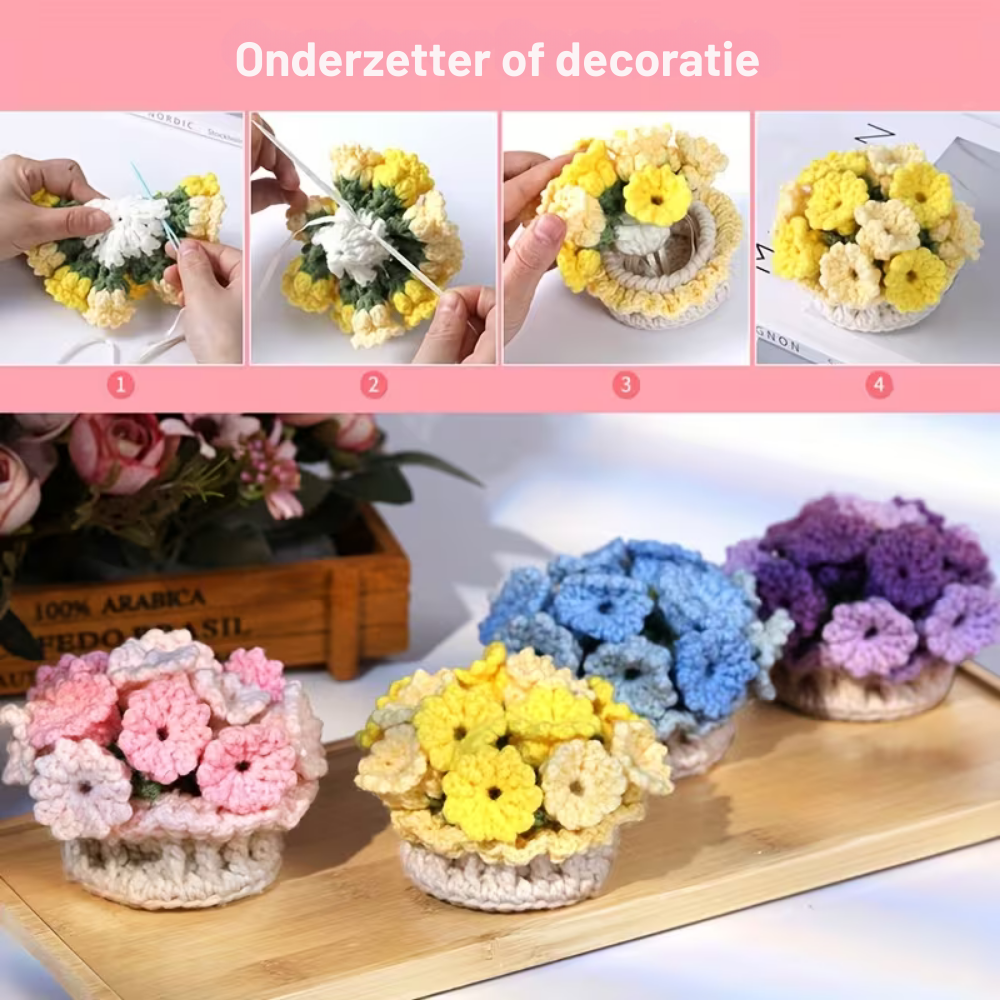 KreativCraft  - Haak beginnersset | 50% KORTING