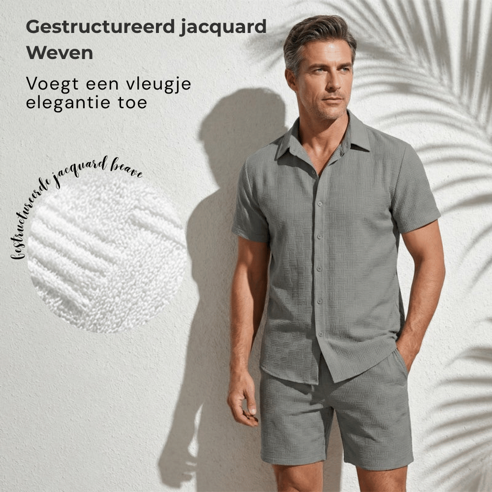 Richard – Zomerse Tweedelige Set | 50% KORTING