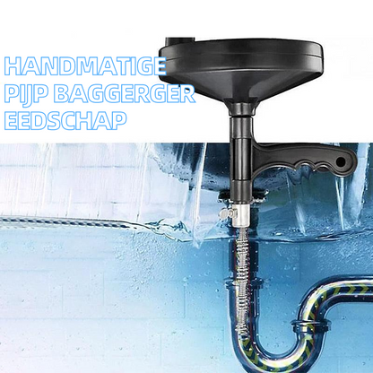 Handmatig pijpbaggergereedschap