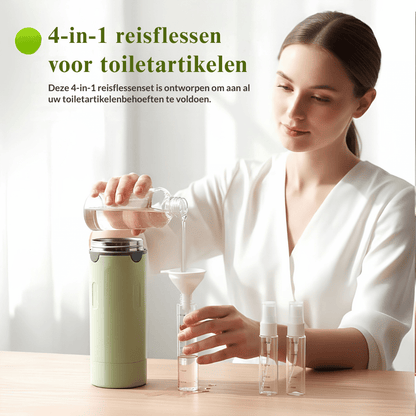 VersaVial — Reisflessen-Set | 50% KORTING