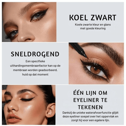 PrismLuxe — Waterbestendige Gel Eyelinerset | 50% KORTING