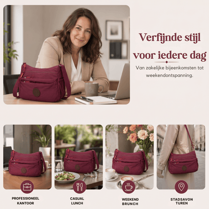 VersaCarry — Stijlvolle Multi-Pocket Crossbody | 50% KORTING