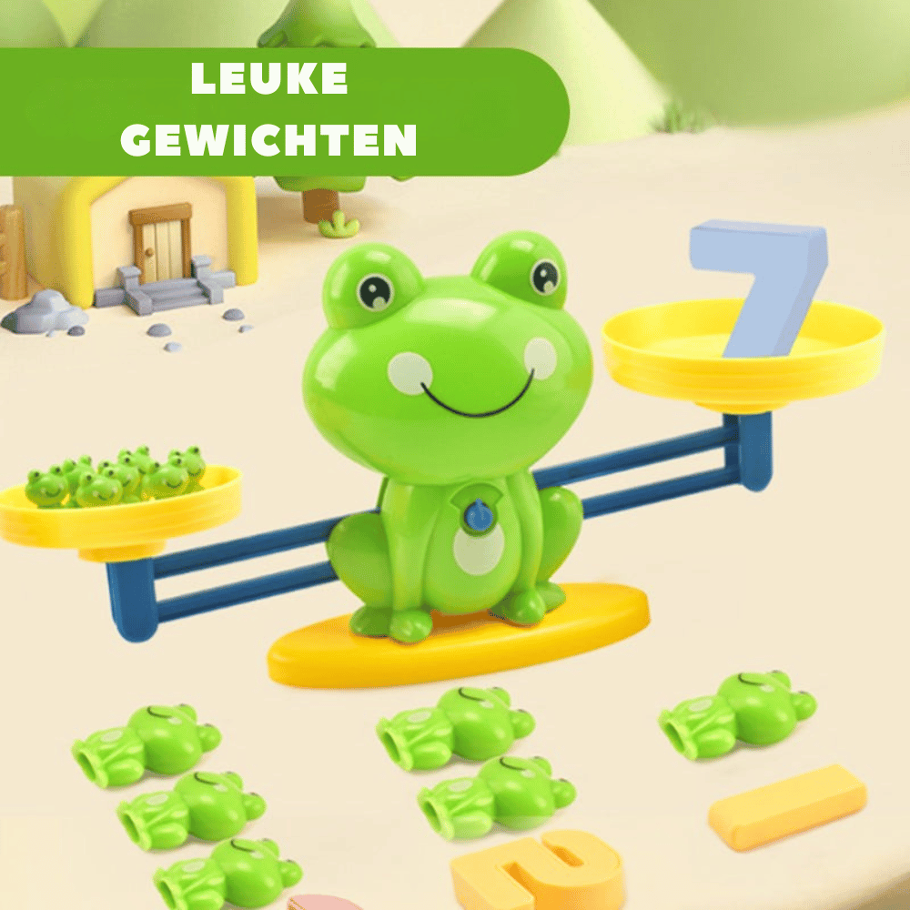 FrogMath — Educatieve Balans Weegschaal | 50% KORTING