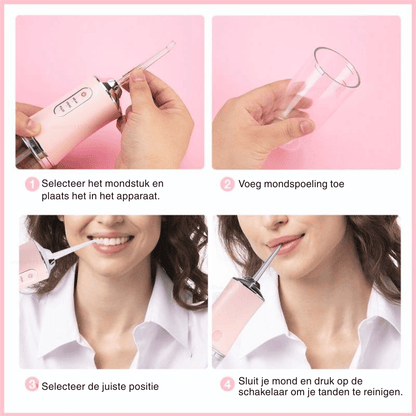 HydraPearl — 4-in-1 Waterflosser | 50% KORTING