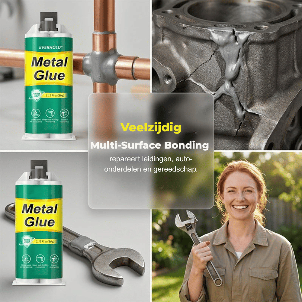 ToughFix — Metaalreparatielijm | 1+1 GRATIS