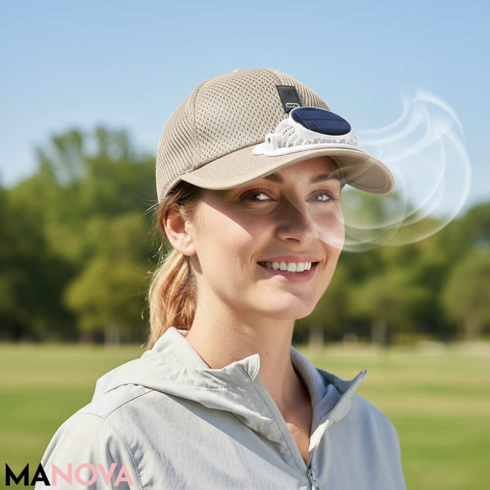 SunGuard - ademende baseballpet met zonneklep | 50% KORTING