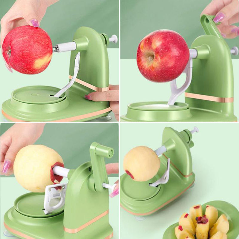 Hand-cranked Apple Peeler