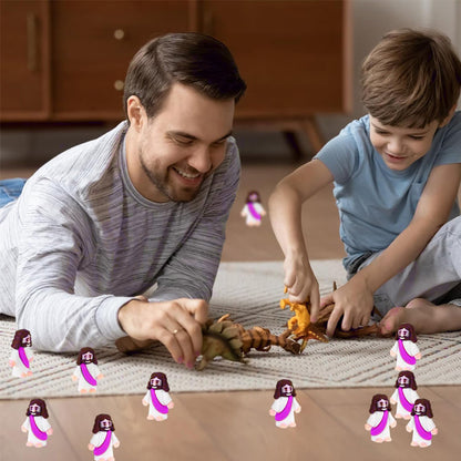 24 mini Jezusfiguurtjes voor paasdecoratie