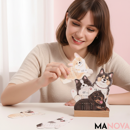 PawMuse – 3D Dierenkalender | 50% KORTING