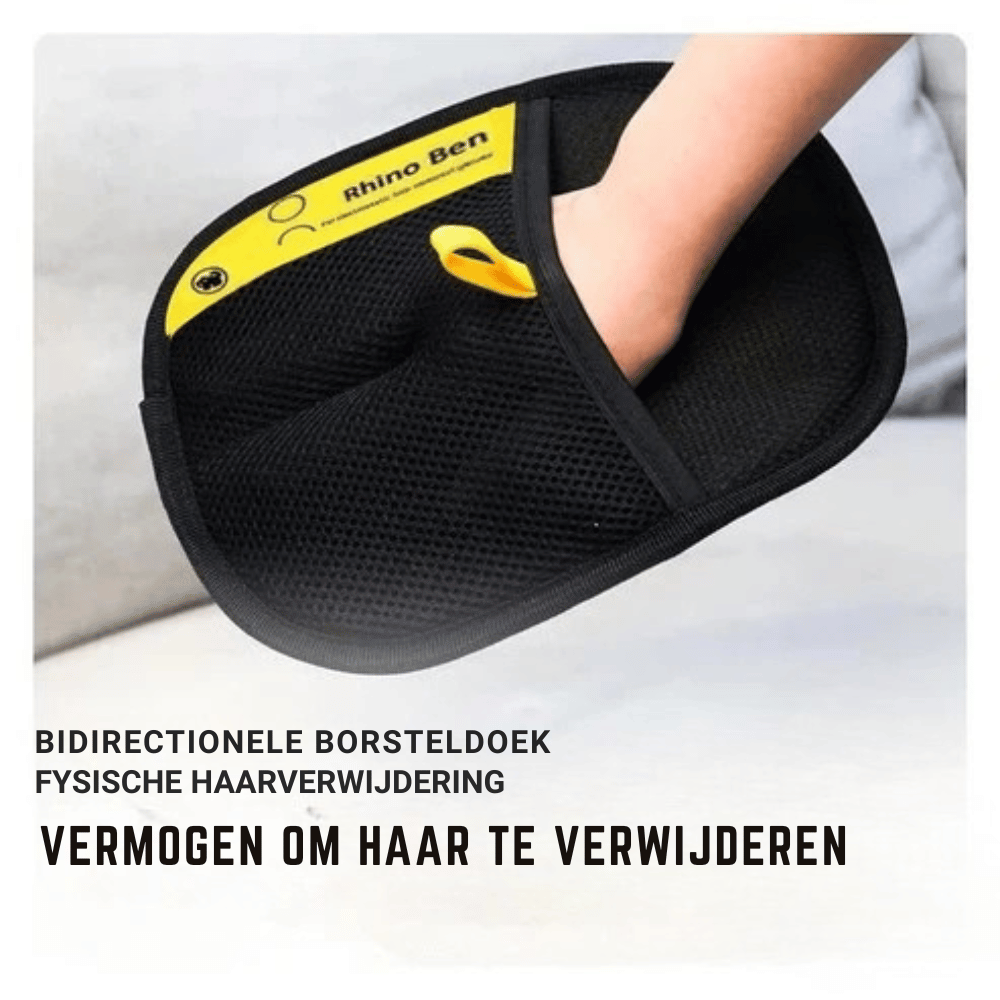 FurVerve — Huisdierhaar Verwijderhandschoen | 1+2 GRATIS