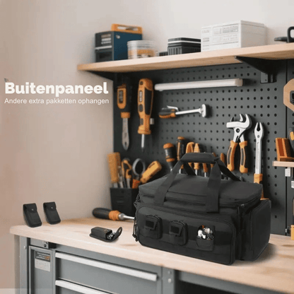 TitanTote — Robuuste Canvas Gereedschapstas | 50% KORTING