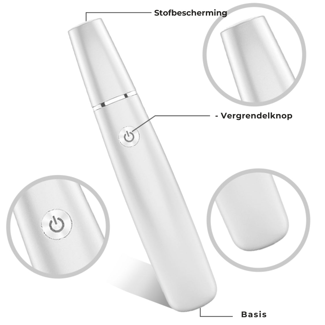 Elektrische eeltverwijderaar 🎁 Inclusief vervangende kop🎁