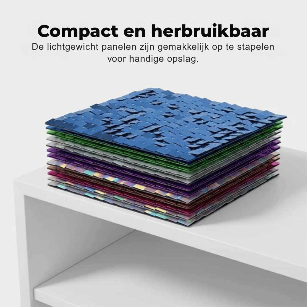 ShimmerSnap — Glinsterende Wandpanelen | 1+1 GRATIS