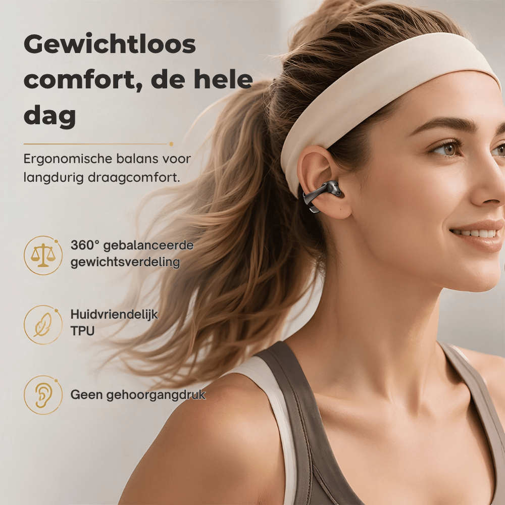 SoundFit — Open-Ear Clip Oordopjes | 50% KORTING