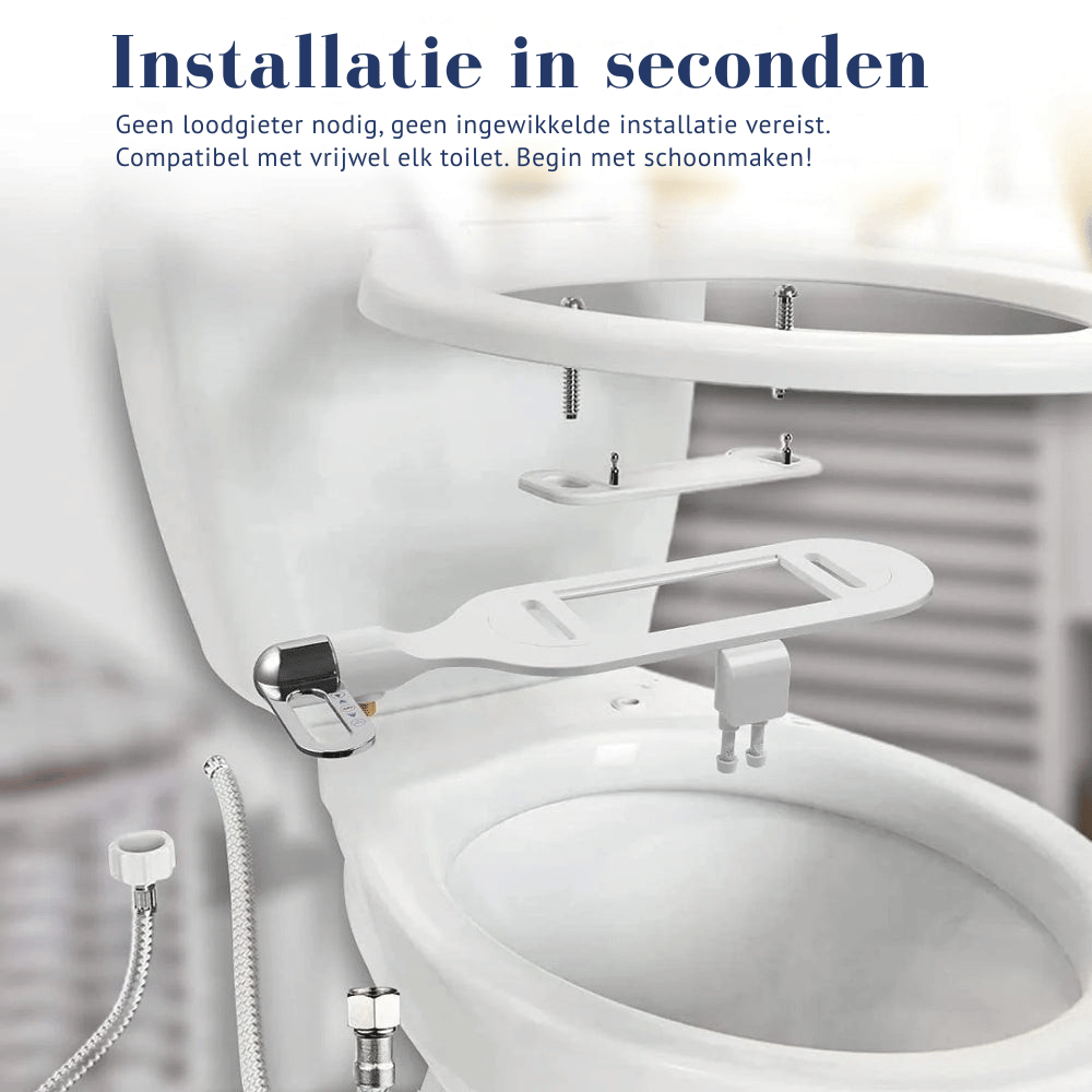 AquaPure — Breeze Bidet Opzet  | 50% KORTING