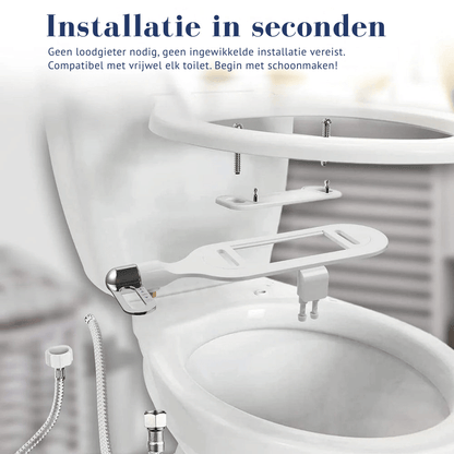AquaPure — Breeze Bidet Opzet  | 50% KORTING