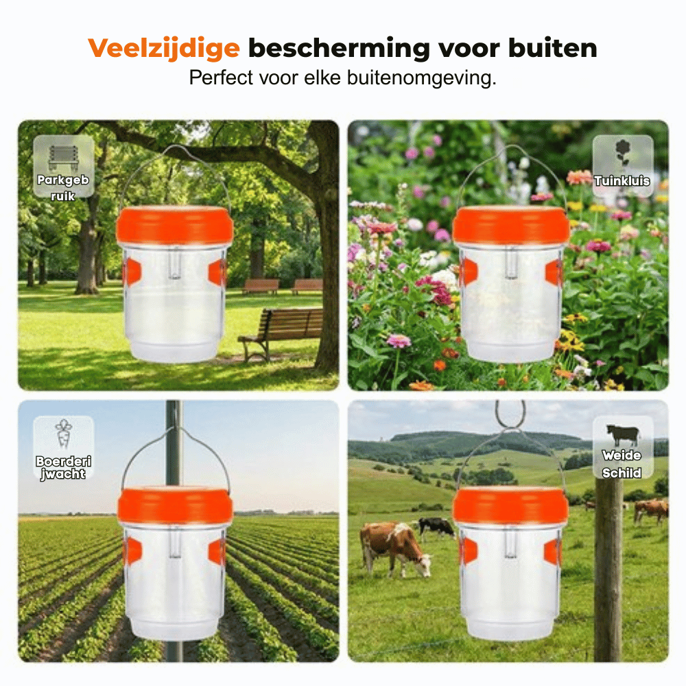BuzzBlocker — Buitenruimte Bescherming | 1+1 GRATIS