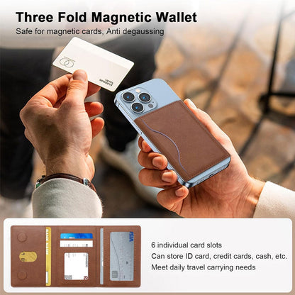 Magnetische portemonnee voor mobiele telefoons