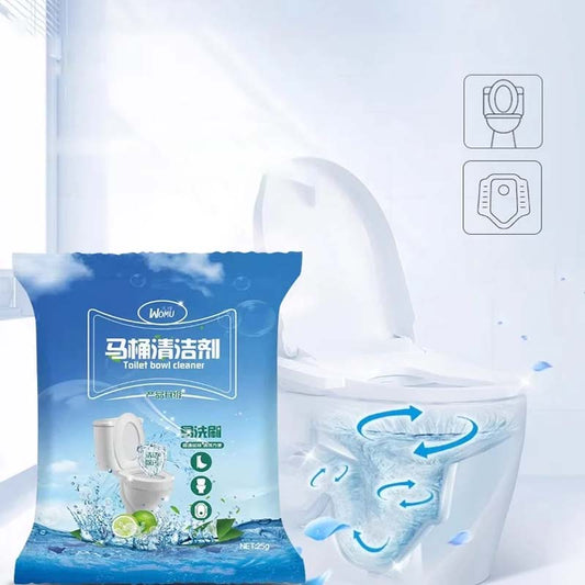Krachtige toiletpotreiniger voor vergeling en kalkaanslag